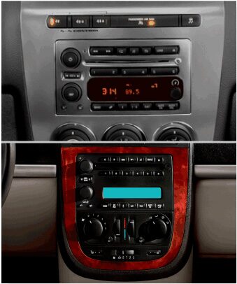 2DIN/1DIN redukce pro Hummer H3, Saab 9,7