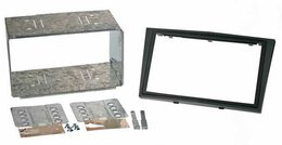 2DIN redukce pro Opel Corsa, Tigra, Antara Zafira 06-, černá