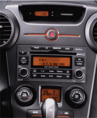 ISO redukce pro Kia Carens 09/2006-03/2013