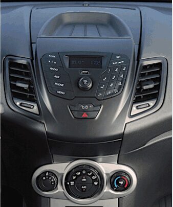 ISO redukce pro Ford Fiesta 10/2008-