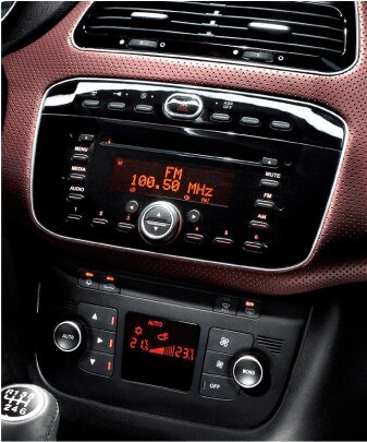 ISO redukce pro Fiat Punto Evo 07/2008-2012, Punto 03/2012-