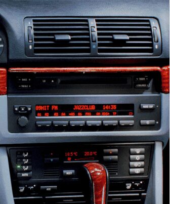 METRA 2DIN redukce pro BMW 5 (E39) 1995-2003, X5 (E53) 1999-2006
