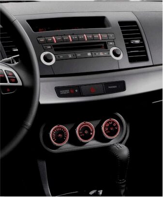 METRA 2DIN/1DIN redukce pro Mitsubishi Lancer 2008-