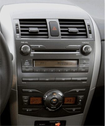 METRA 2DIN/1DIN redukce pro Toyota Corolla 11/2006-2012