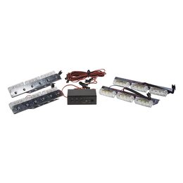 PREDATOR LED do mřížky, 12V, modrý, 12x165x15mm