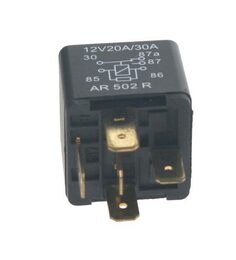 PŘEPÍNACÍ relé 12V, 20A/30A s rezistorem