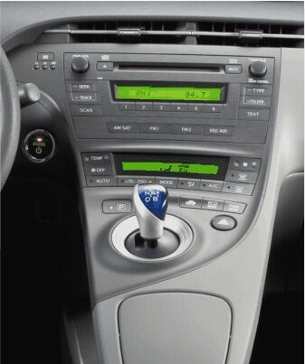 x METRA 2DIN redukce pro Toyota Prius 2009-