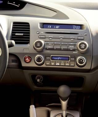 2DIN redukce pro Civic Hybrid (FD3) 04/2006 - 2010