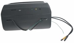x DVD/SD/USB monitor 9" v černé opěrce
