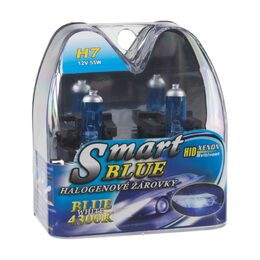 Halogen. žárovka 12V s paticí H7, Blue white 4300K