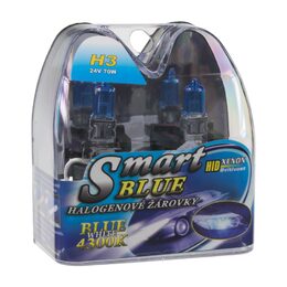 Halogen. žárovka 24V s paticí H3, Blue white 4300K