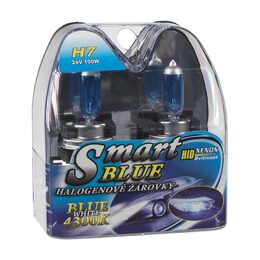 Halogen. žárovka 24V s paticí H7, Blue white 4300K, 100W