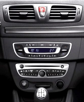 ISO redukce pro Renault Megane III 11/2008-2015, Fluence 02/2010-, béžová