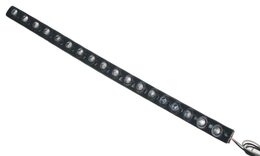 LED pásek vodotěsný s 18 LED bílý 12V, 36cm