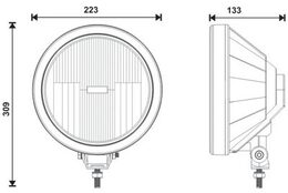 Halogen. MAXI světlo, H1 12V 55W (24V 70W), ECE R112