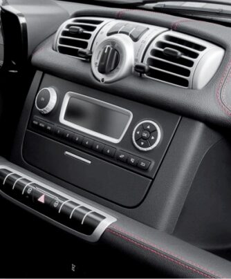 2DIN redukce pro Smart Fortwo 2010-14
