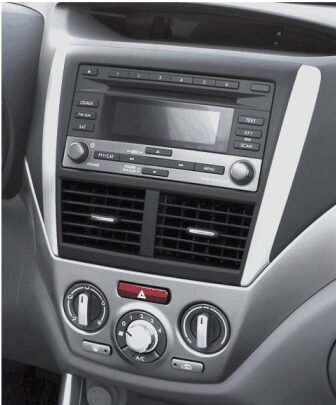 2DIN redukce pro Subaru Impreza 04/2013-, Forester 03/2013-, XV 2012-