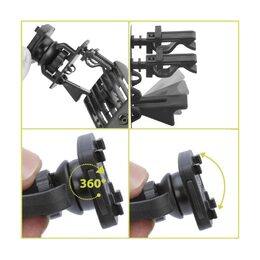 Univerzální držák s úchytem do ventilační mřížky se systémem 4QF pro telefony 44 - 78 mm