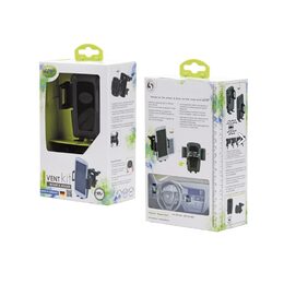 Univerzální držák s úchytem do ventilační mřížky se systémem 4QF pro telefony 44 - 78 mm