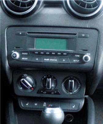 ISO redukce pro Audi A1 05/2010-