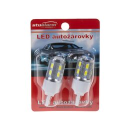 T20 (7443) bílá, 12SMD Samsung + 3W Osram 10-30V