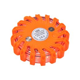 LED výstražné světlo 16LED, červené