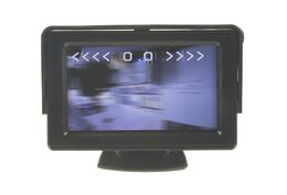 Parkovací systém se 4-mi čidly a kamerou + LCD 4,3"