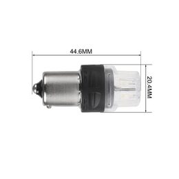 LED BAU15S bílá, 12V, 16LED 2835SMD