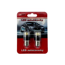 LED BAU15S bílá, 12V, 16LED 2835SMD