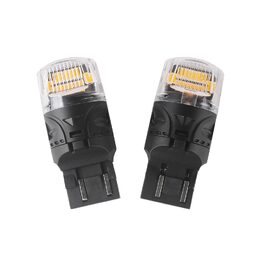 LED T20 (7443) oranžová, 12V, 16LED 2835SMD
