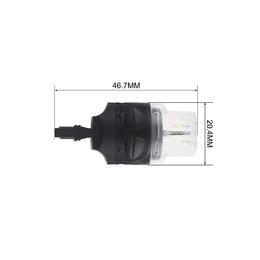 LED T20 (7443) oranžová, 12V, 16LED 2835SMD
