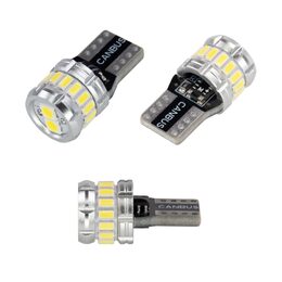 LED T10 bílá, 12V, 18LED/3014SMD