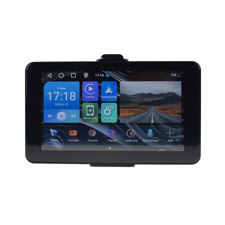 Monitor 7" s OS Android + Apple CarPlay, Android auto, Bluetooth, micro SD, GPS, park. kam
