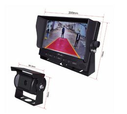 Couvací kamerový systém s umělou inteligencí AHD 7" s detekcí pohybu 12/24V