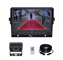 Couvací kamerový systém s umělou inteligencí AHD 7" s detekcí pohybu 12/24V