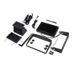 SET bezdrátový digitální kamerový systém s monitorem 7" AHD, aku + solár kamera, DVR