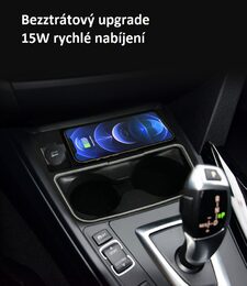Qi indukční nabíječka telefonů BMW 3 (F30/F31/F35)