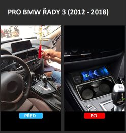 Qi indukční nabíječka telefonů BMW 3 (F30/F31/F35)