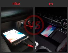 Qi indukční nabíječka telefonů Ford Focus 2018-2023