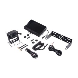 SET bezdrátový digitální kamerový systém s monitorem 7" AHD, 4CH, DVR, BSD