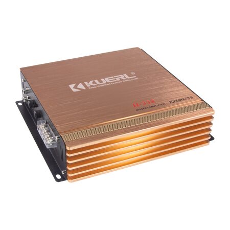 KUERL 2cestný zesilovač do auta, 2 x 60W / 1 x 80W