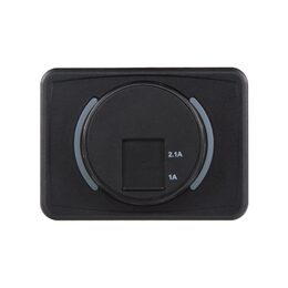 2x USB 3,1A zásuvka 12/24V, montáž na povrch