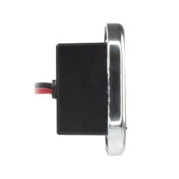 USB QC3.0 + USB-C zásuvka 12/24V, chromový rámeček