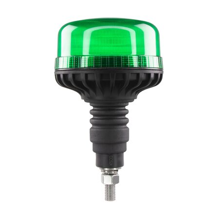 LED maják, 12-24V, 36xLED zelený, na šroub, ECE R10