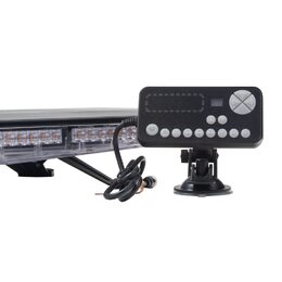LED rampa 1568mm, oranžová, 12-24V, 204xLED, ECE R65