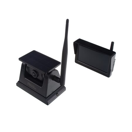 SET bezdrátový digitální kamerový systém s monitorem 5" AHD, kamera s akumulátorem