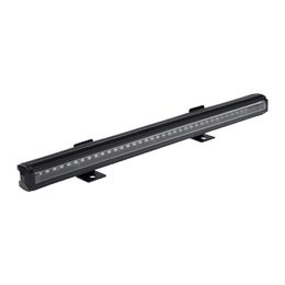 Gumové výstražné LED světlo vnější, modro-červené, 12/24V, 340mm