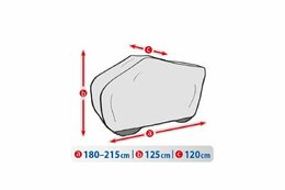 Plachta na čtyřkolku, Quad L + box (180-215 cm), KEGEL