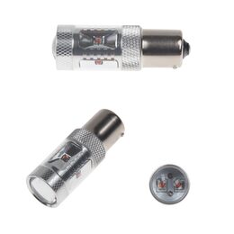 CREE LED BAU15S 12-24V, 30W (6x5W) oranžová