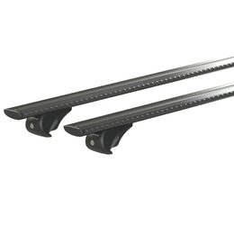Střešní nosiče NORDRIVE SILENZIO RAIL M (120cm) na podélníky (černé tyče)